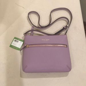Kate Spade - Tenley Lilac Petal Crossbody Handbag